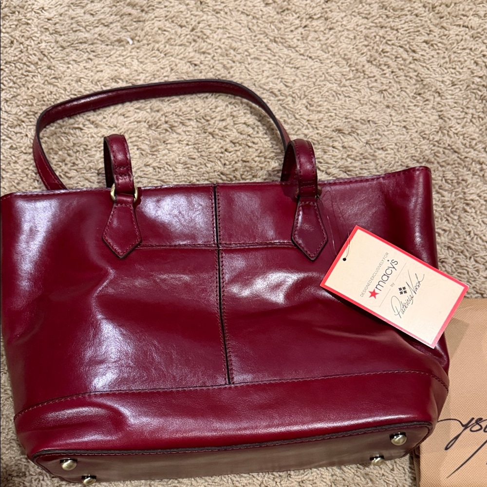Patricia Nash Meka in Oxblood